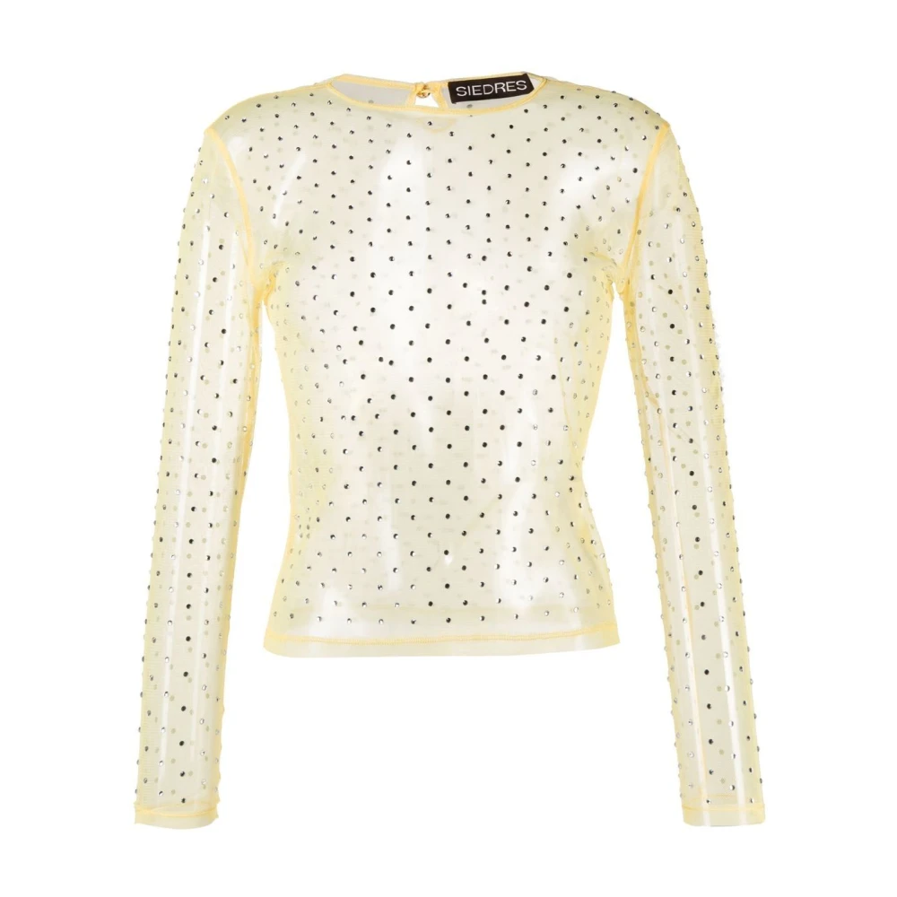 Siedrés Gele Desta Stijlvolle Mode Accessoire Yellow Dames