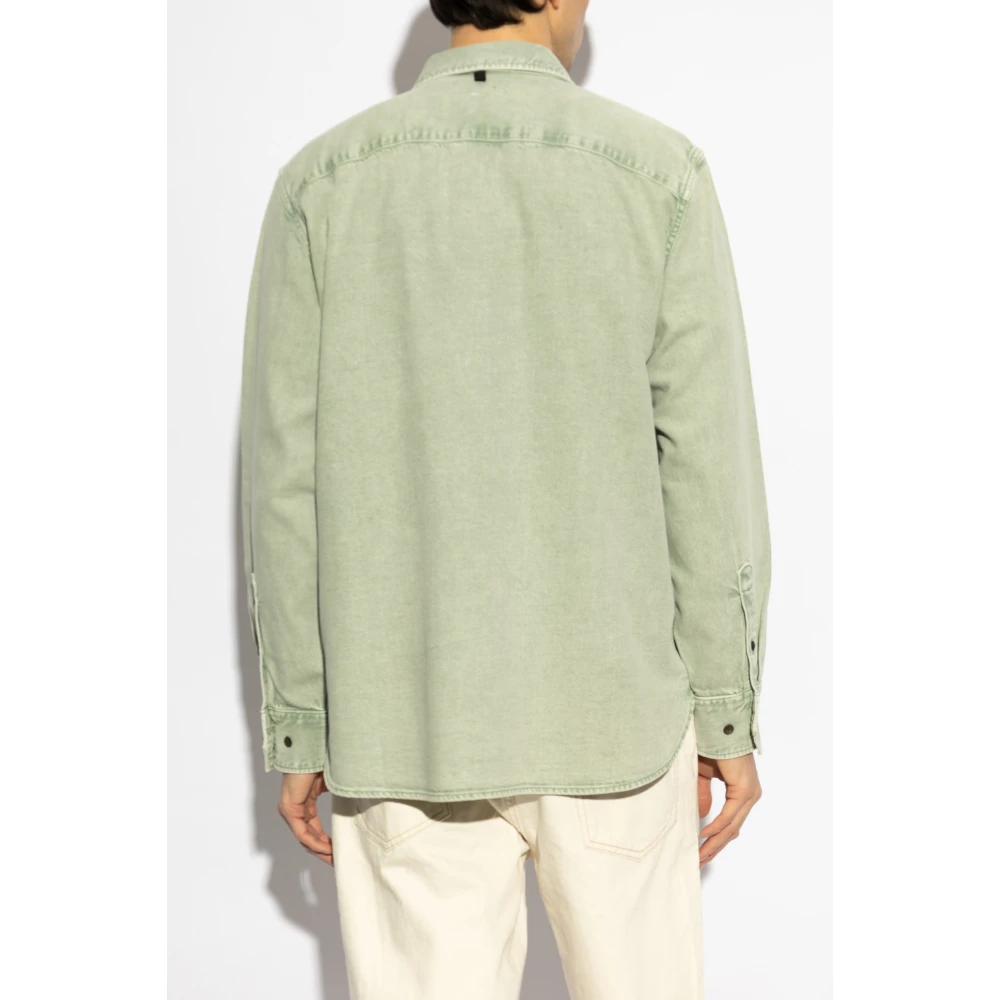 Rag & Bone Denim overhemd Green Heren