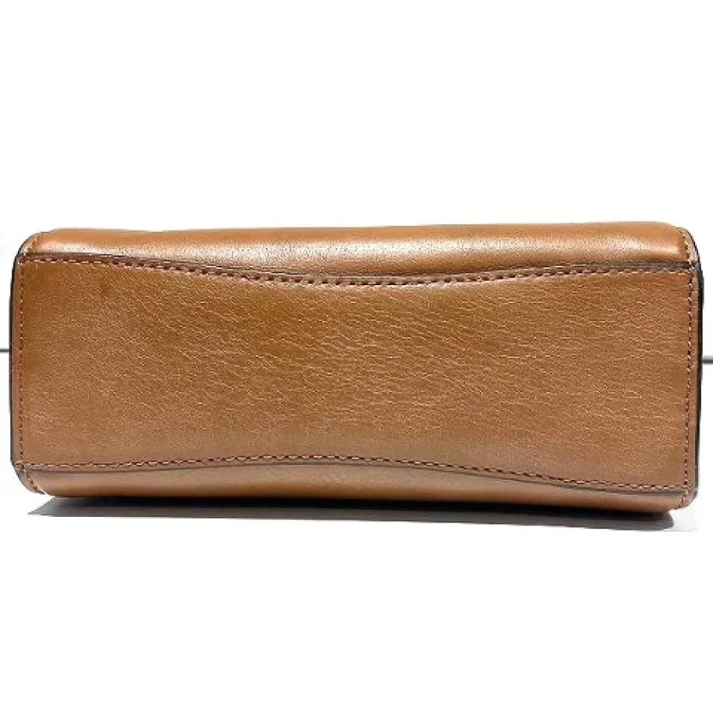 Michael Kors Pre-owned Leather crossbody-bags Brown Dames