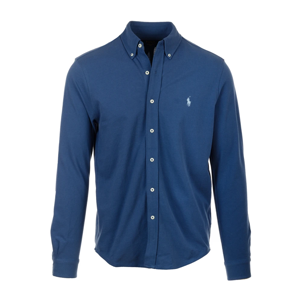 Ralph Lauren Blauwe Overhemden voor Mannen Blue Heren