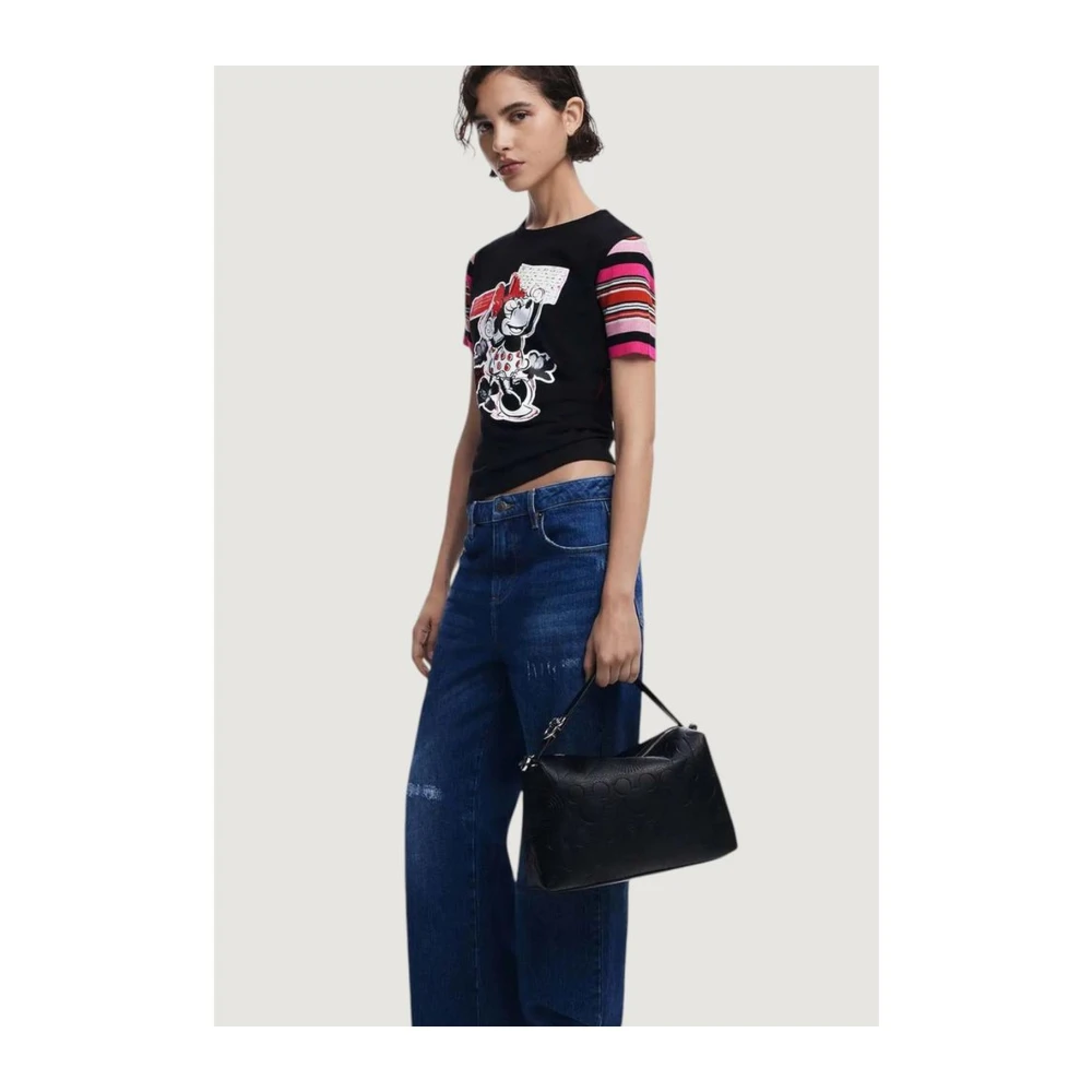 Desigual handtas voor vrouwen Black Dames