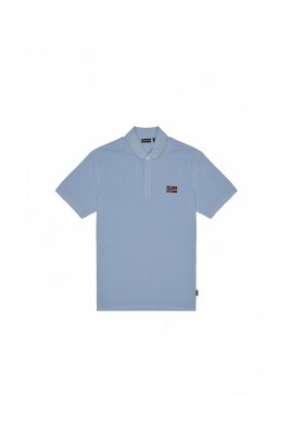 polo-bleu-uni-avec-fermeture-a-bouton