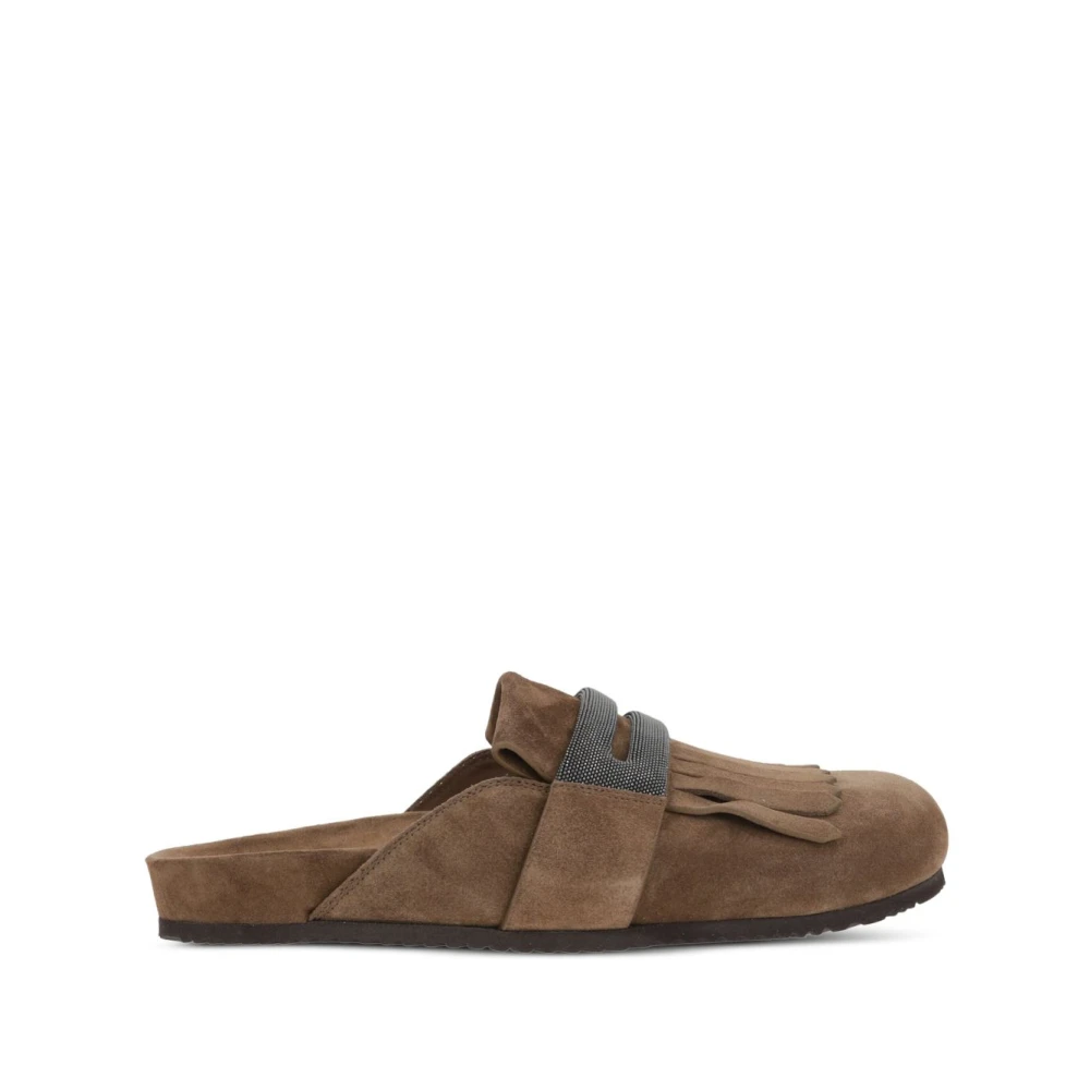 Shoes > Flats > Mules - - Brunello Cucinelli - Modalova