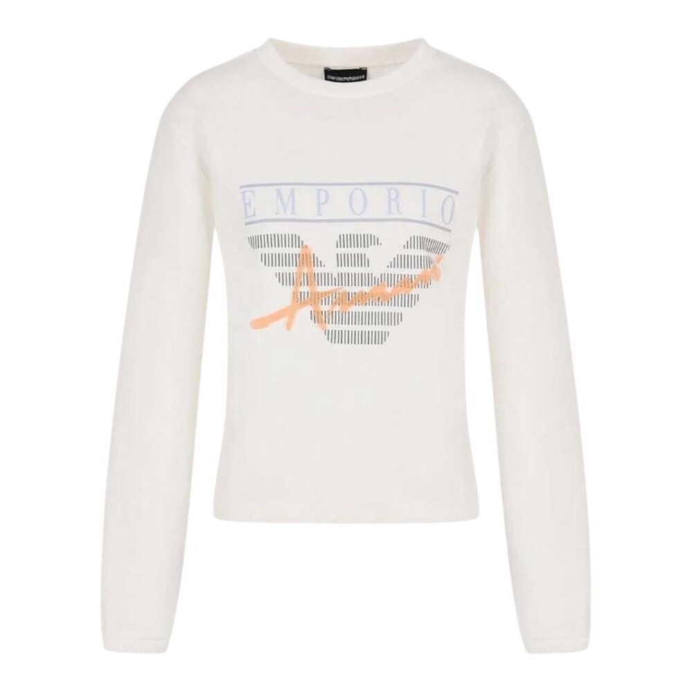 ジャケット EMPORIO ARMANI Women Sweater 7W000171AF12643U0002 WHITE EMPORIO ARMANI Sweaters And Sweatshirts - EMPORIO ARMANI