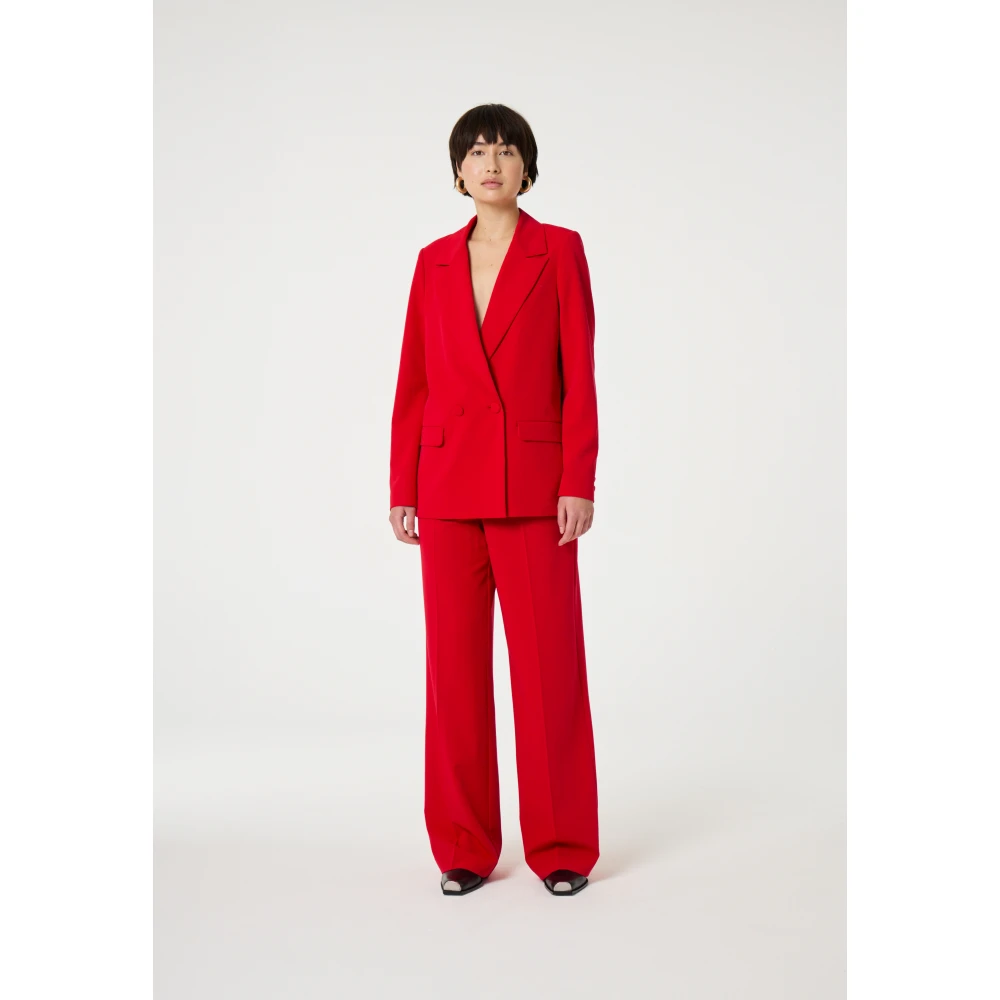 Fabienne Chapot Nelsan Trousers Red Dames
