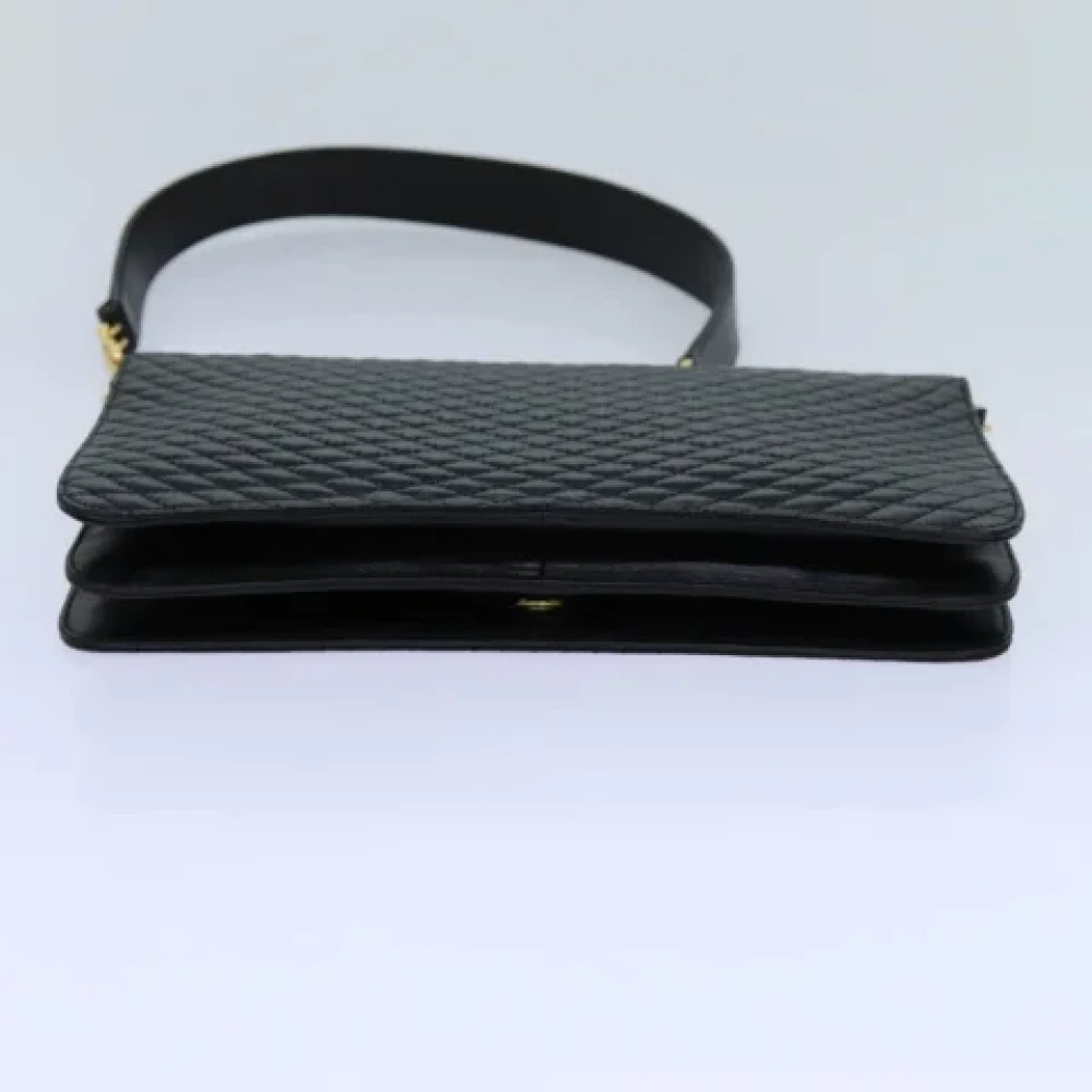 Bally Pre-owned Leather shoulder-bags Black Dames
