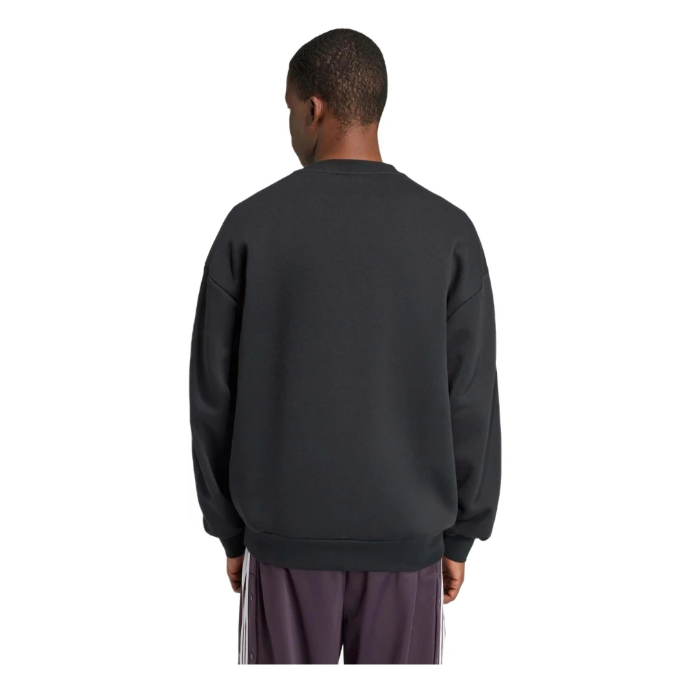 Adidas Oversized hoodie Black Heren