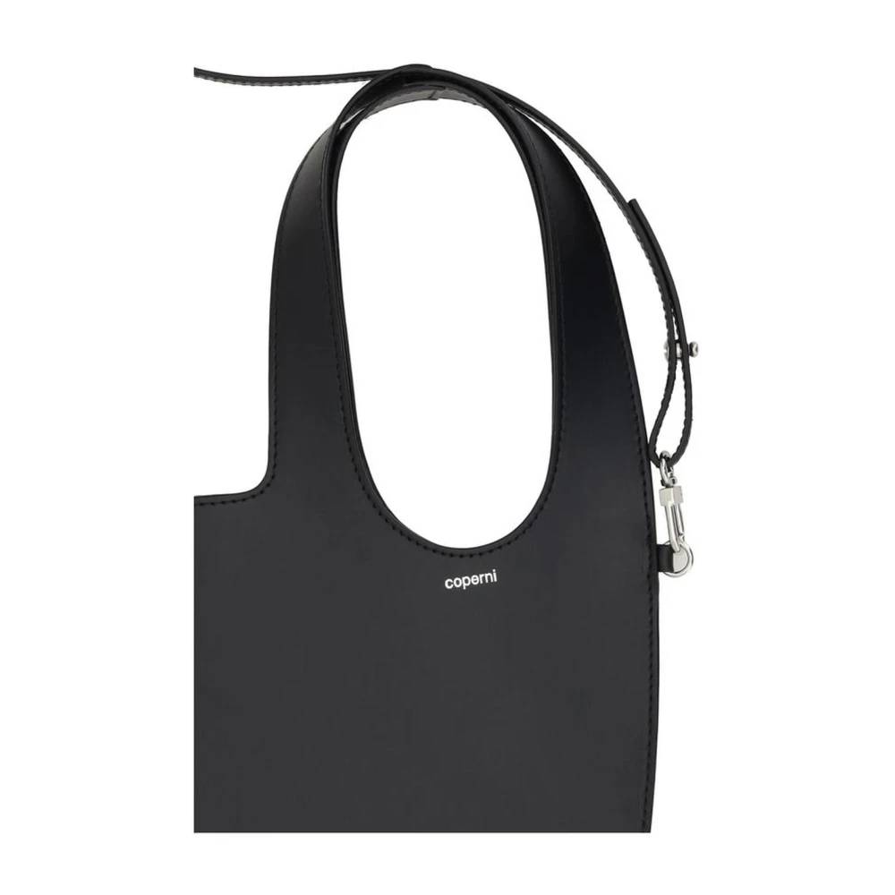Coperni Hartvormige leren schoudertas Black Dames