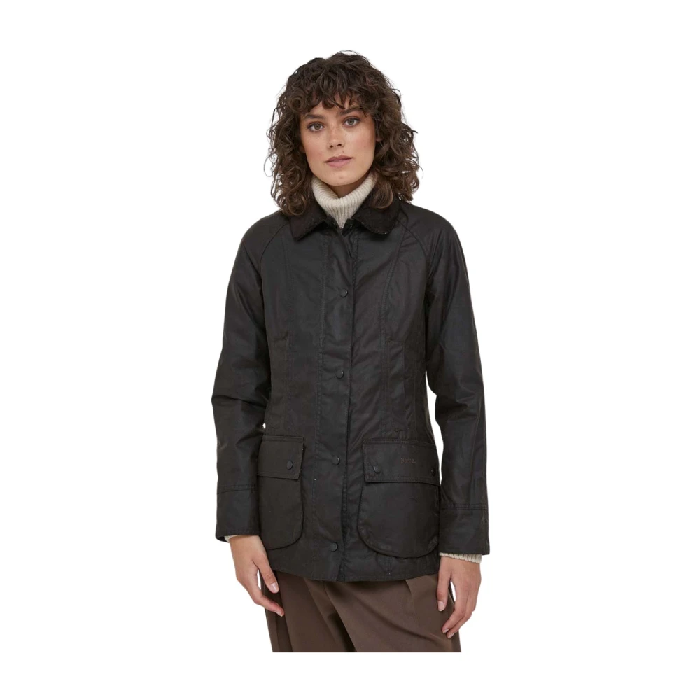 Barbour Donna Marrone - Giacca Waxed Classic Beadnell - Jackets - S