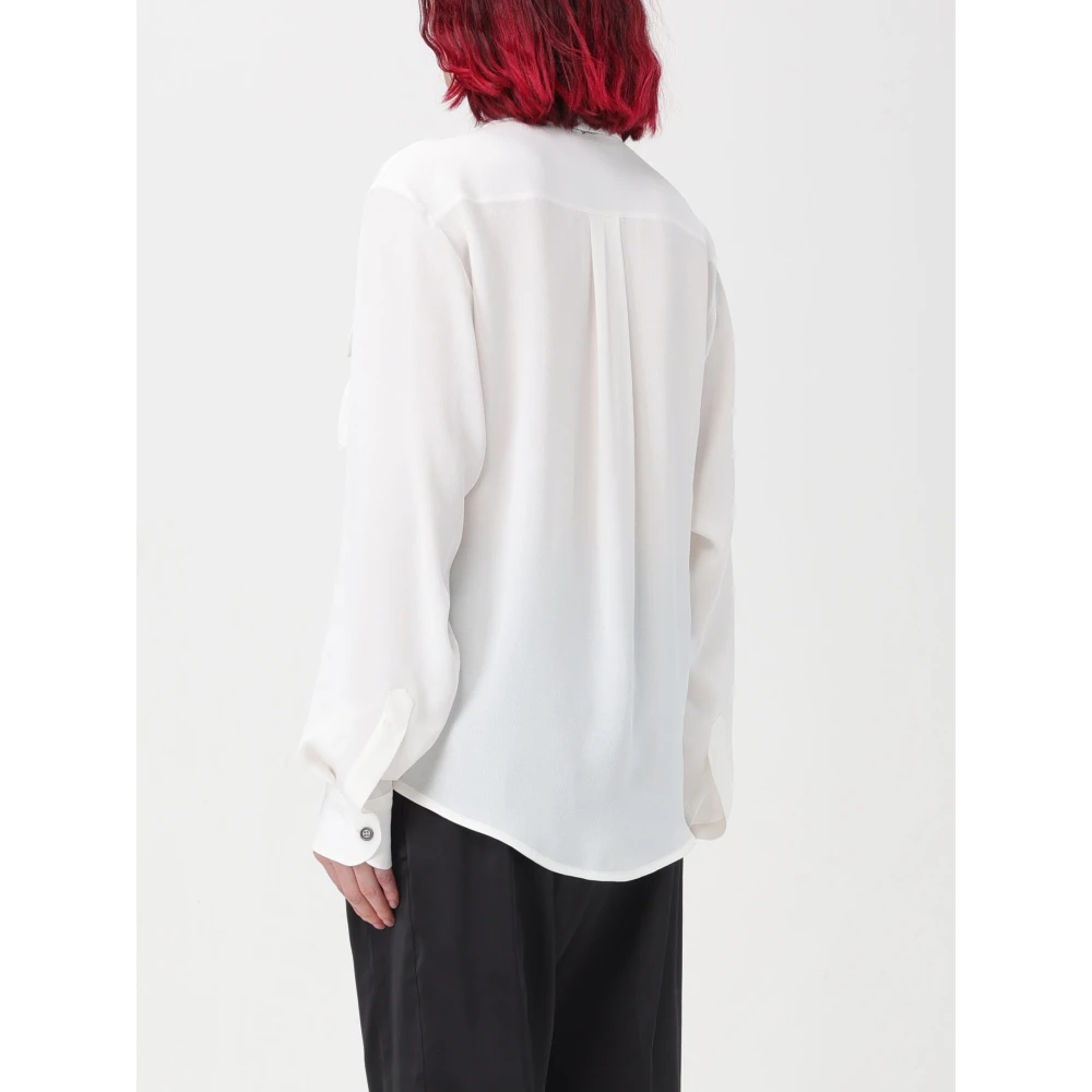 Dsquared2 Fluid Utility Overhemd White Dames