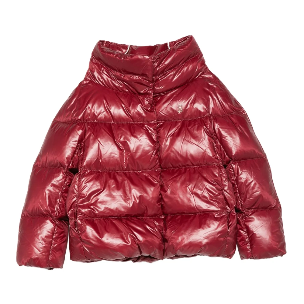 Herno Unisex Kids Red Winter Jackets, 12 Y, Bordeaux Piumino Jacket