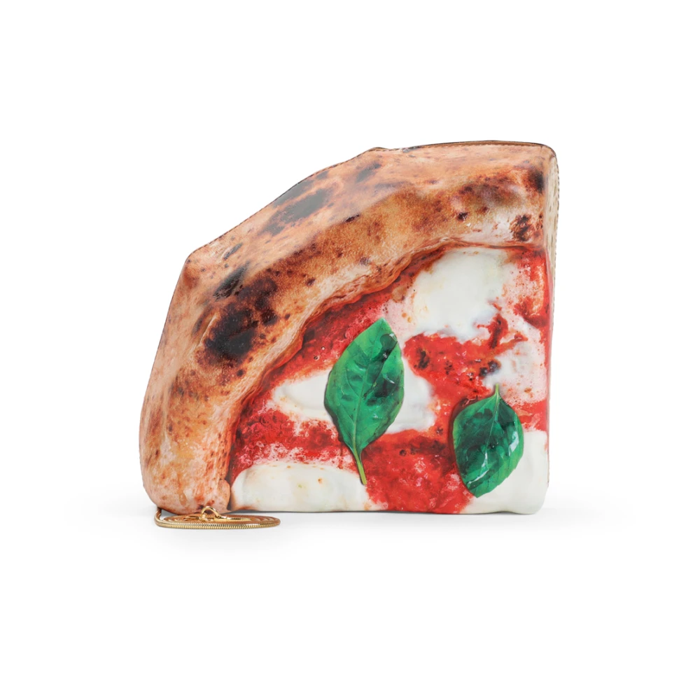 Moschino Unieke Pizza Tas Variant Multicolor Dames