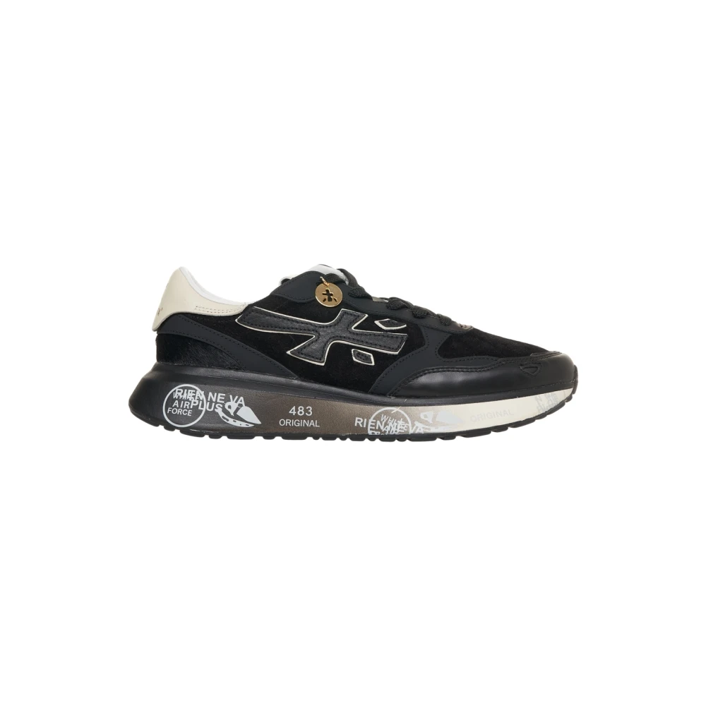 Premiata Dierenprint Sneakers Nero Aw25 Dames Schoenen Zwart