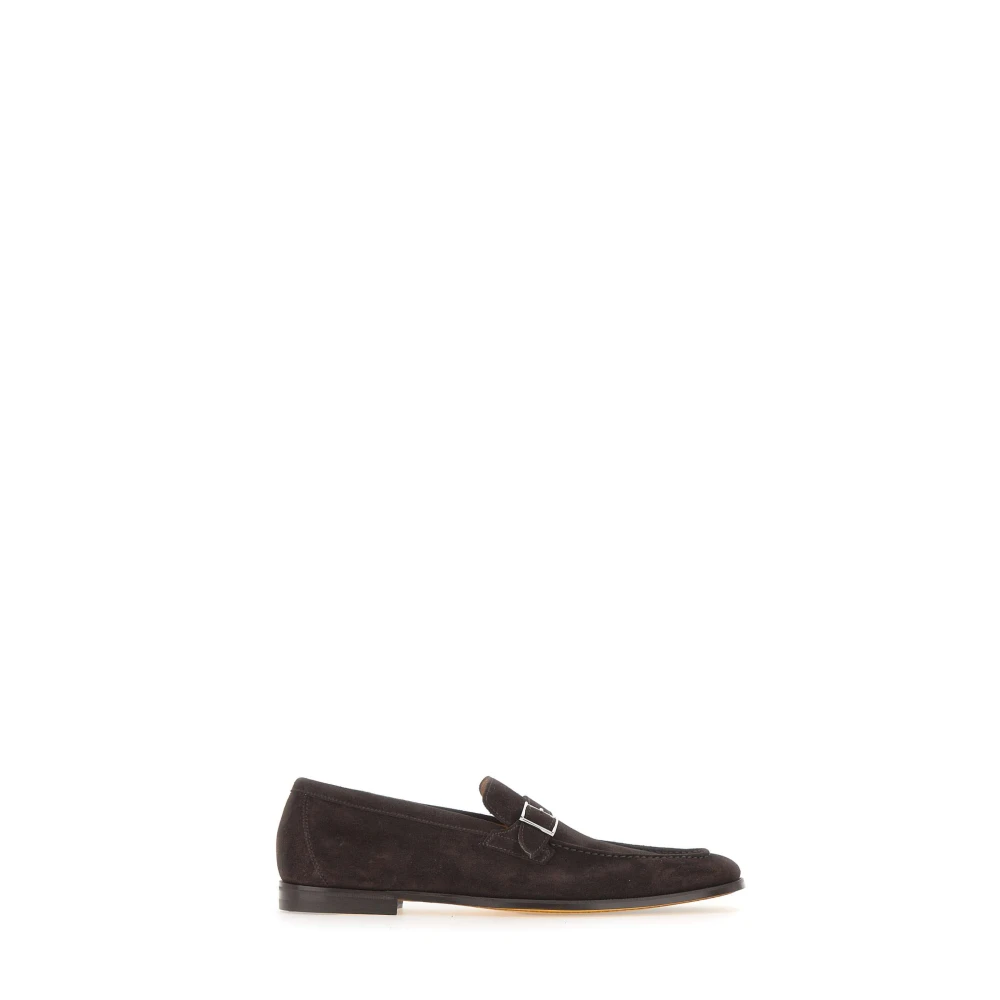 Doucal's Brown Loafers, Male, 6 Uk, Suede Loafers