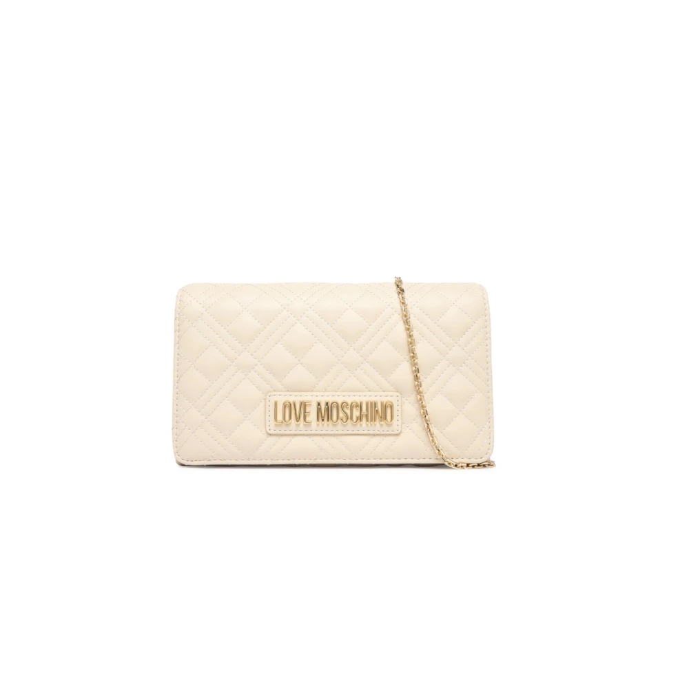Love Moschino Donna Beige Borse, Taglia Unica, New,