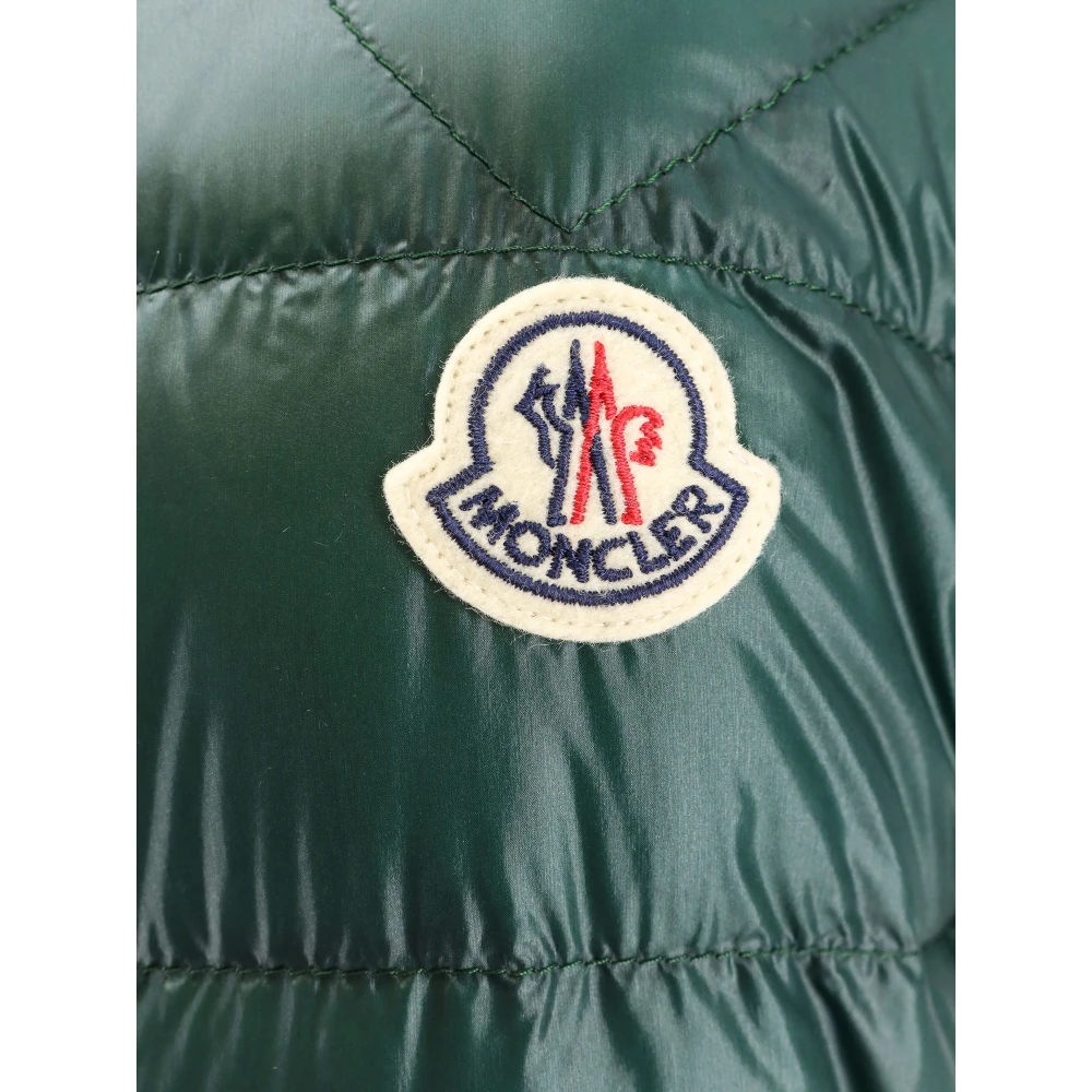 Moncler Gewatteerde jas met dubbele ritssluiting Green Heren