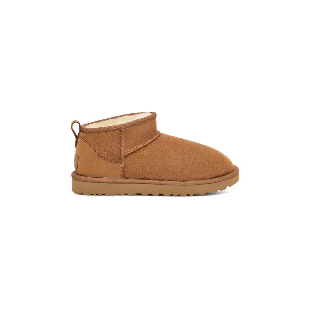 Ugg Brown Winter Boots, Female, 3 Uk, Classic Ultra Mini