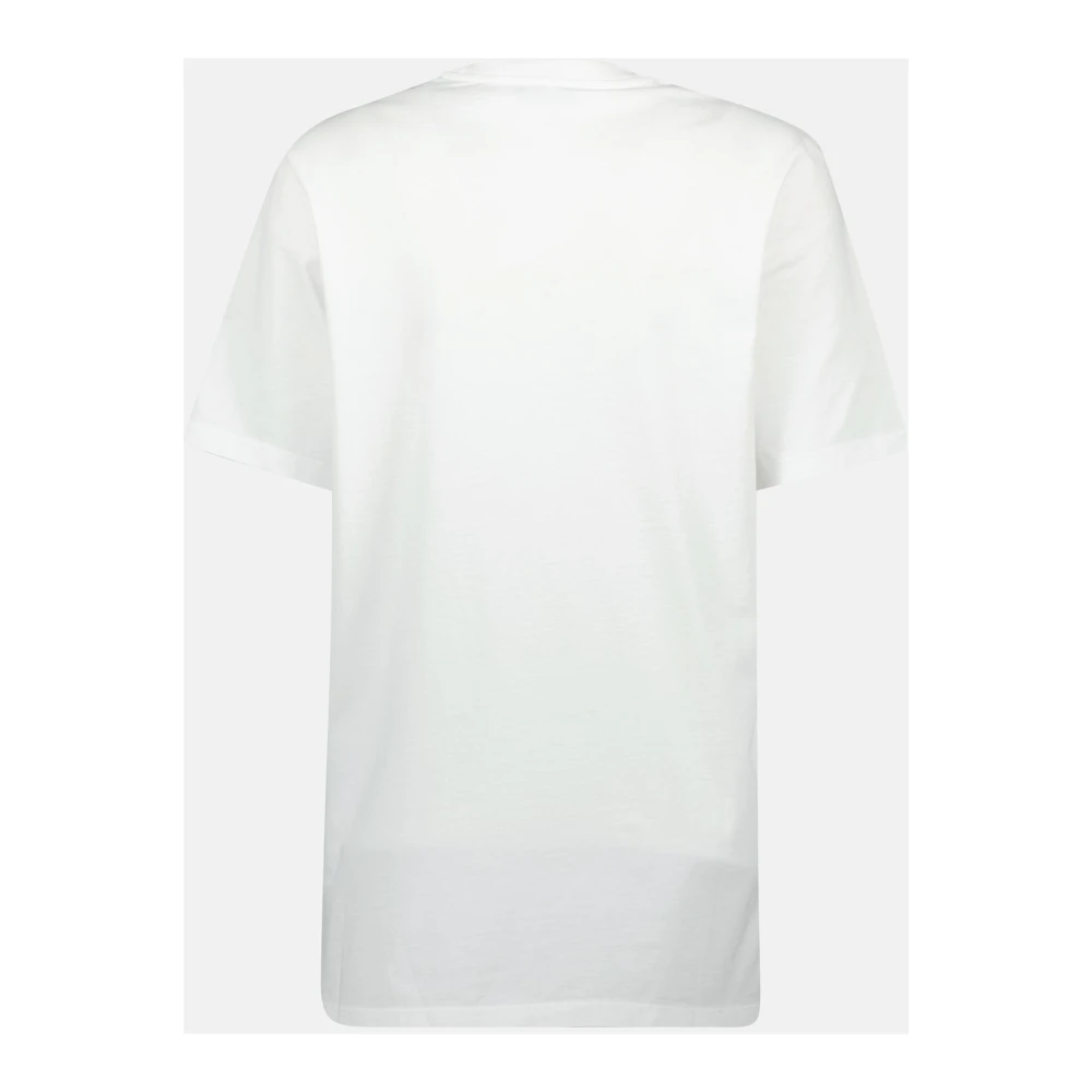 IRO Citroenprint Oversized Wit T-shirt White Dames