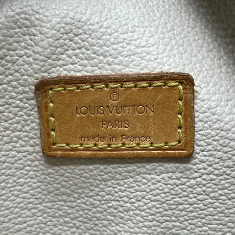 Louis Vuitton Vintage Pre-owned Cotton louis-vuitton-bags Brown Dames