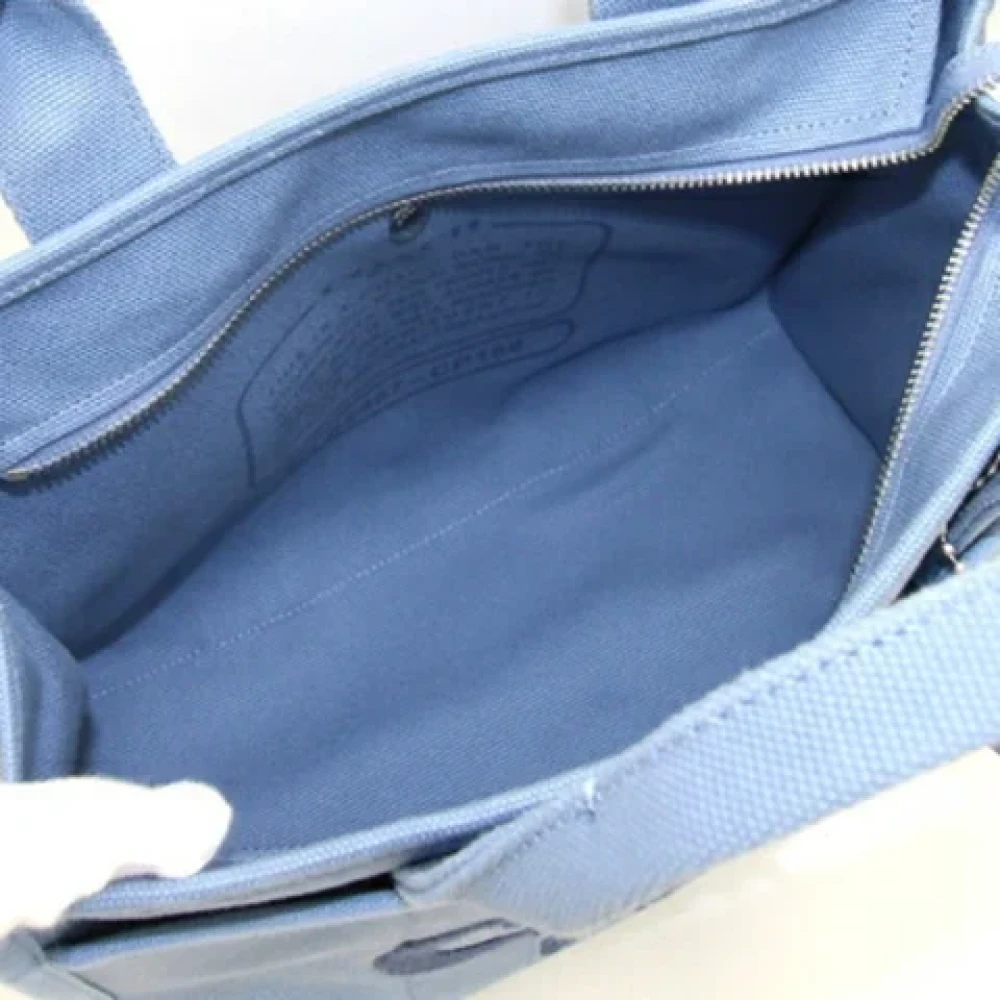 Coach Pre-owned Canvas handbags Blue Dames