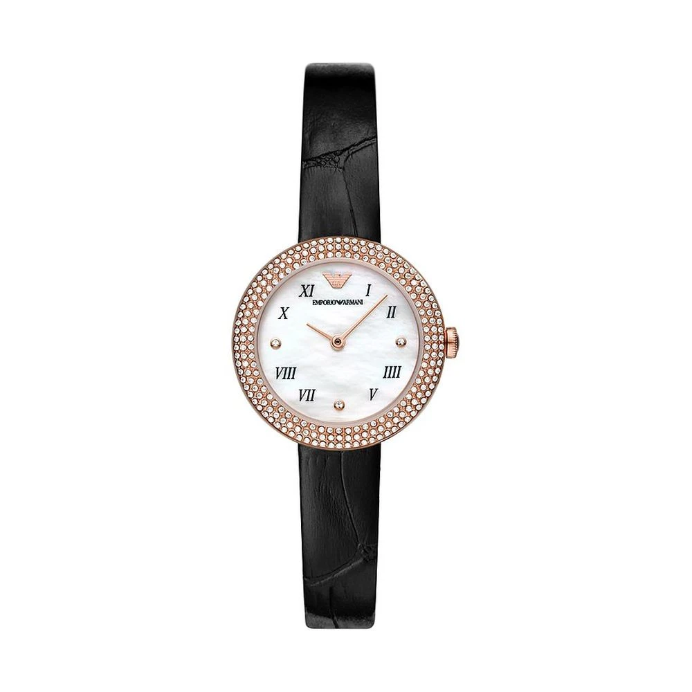 Emporio Armani Donna Nero - Watches - Accessories - One Size