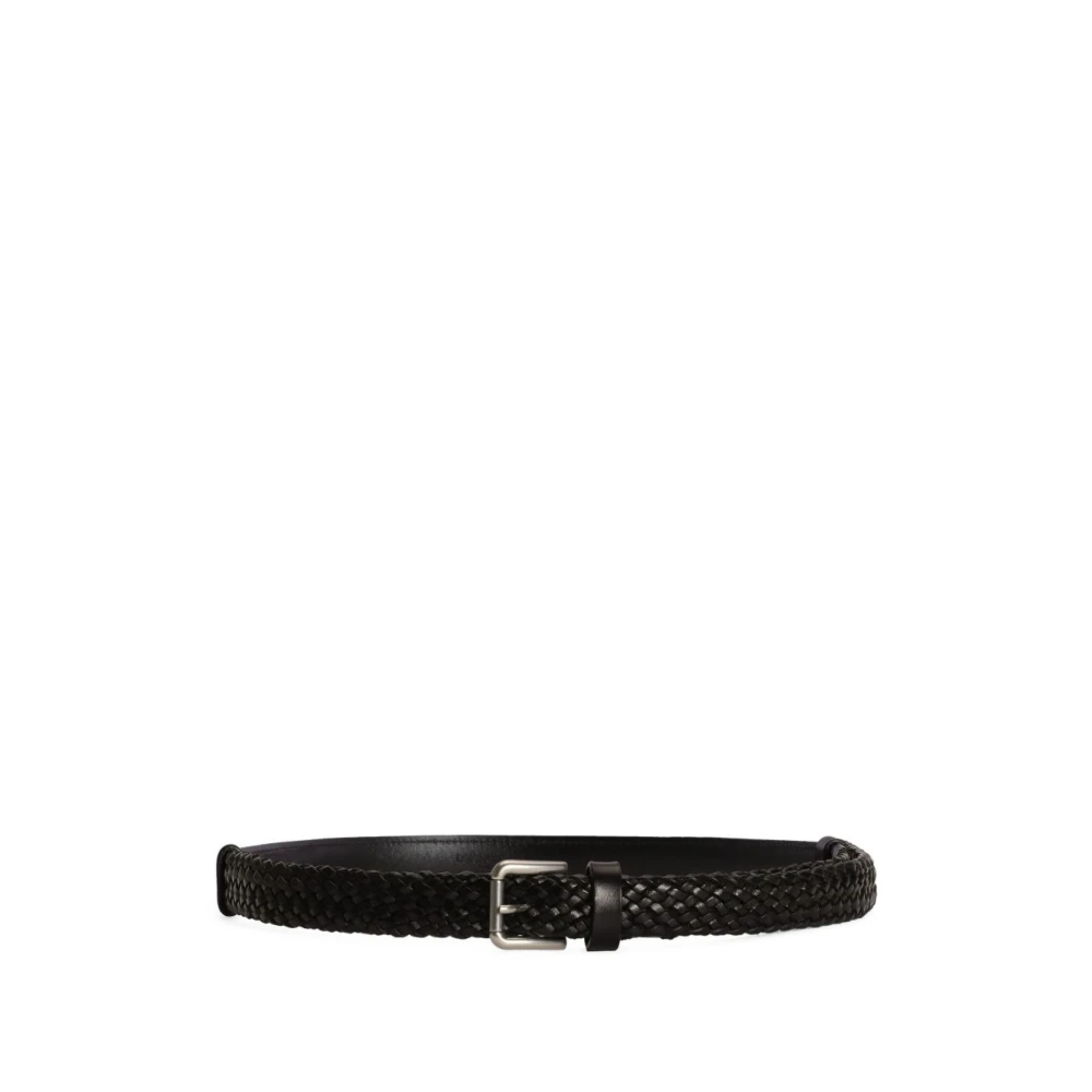 Dolce & Gabbana Men's Black Belts - Belts - 90 Cm - Accessories