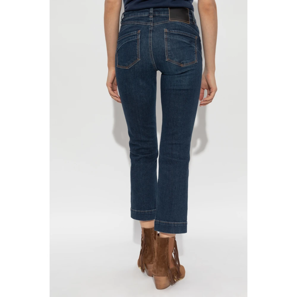 SPORTMAX Jeans Umbria Blue Dames