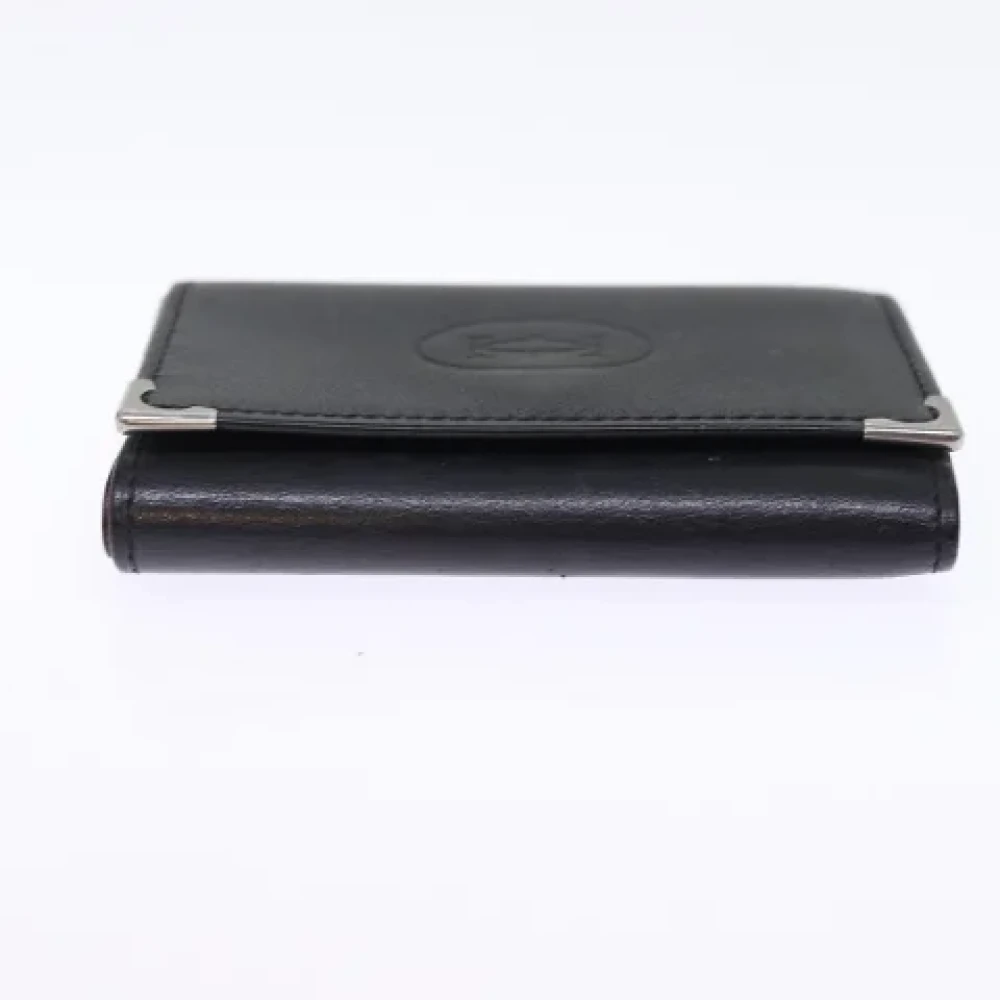 Cartier Vintage Pre-owned Canvas key-holders Black Dames