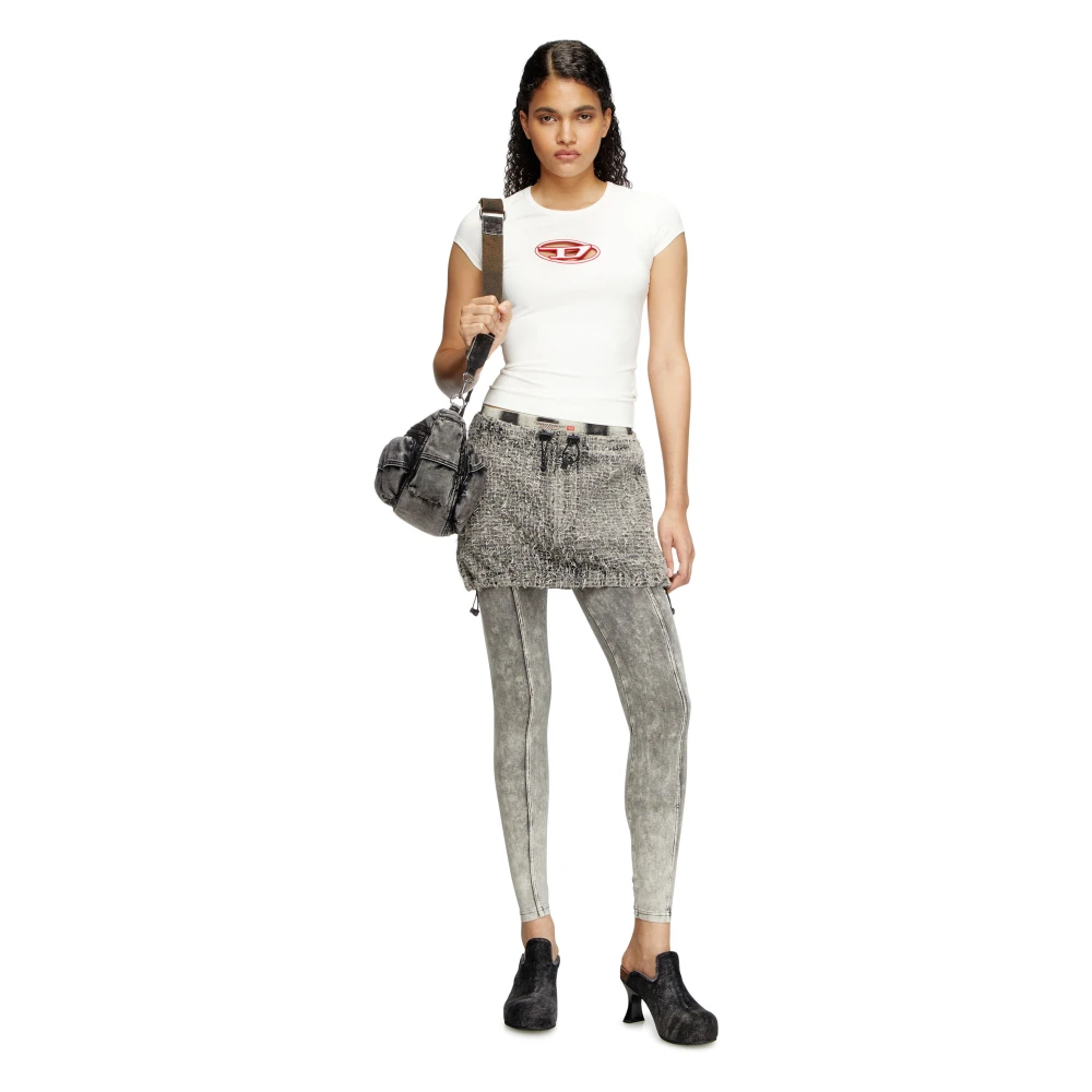 Diesel Wit Stijlvol Shirt White Dames