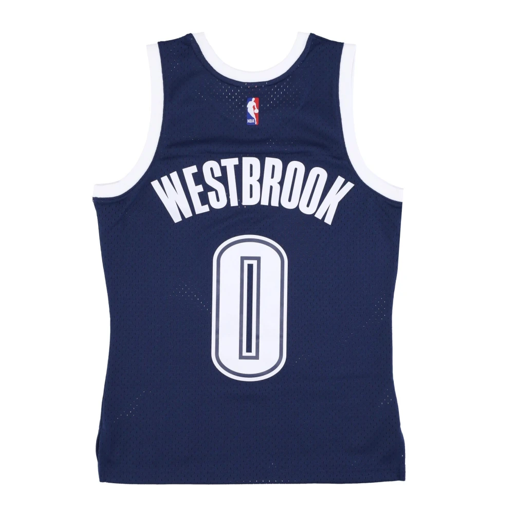 Mitchell & Ness Westbrook NBA Swingman Tank Top Blue Heren