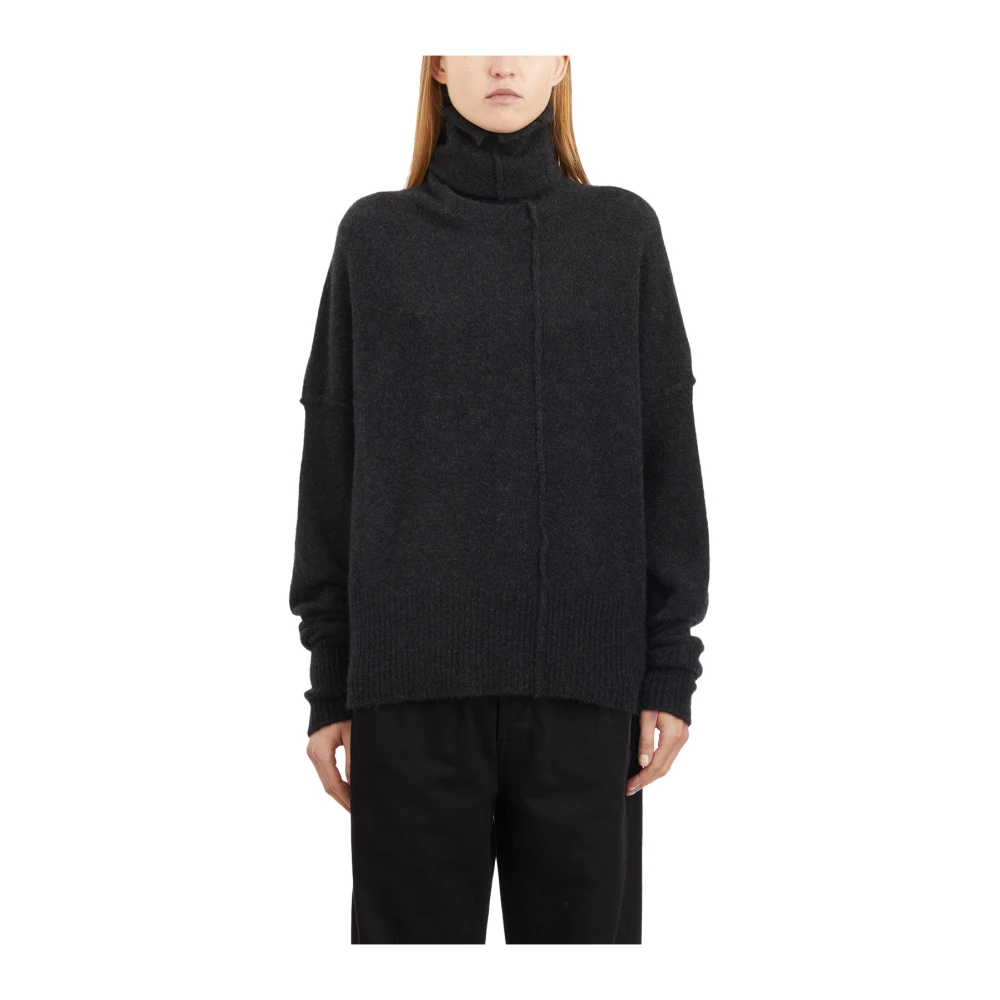 Isabel Benenato Kasjmier en Zijde Coltrui Black Dames