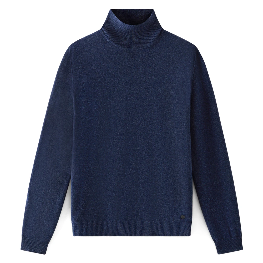 Woolrich Stijlvolle Sweater voor Heren Blue Heren