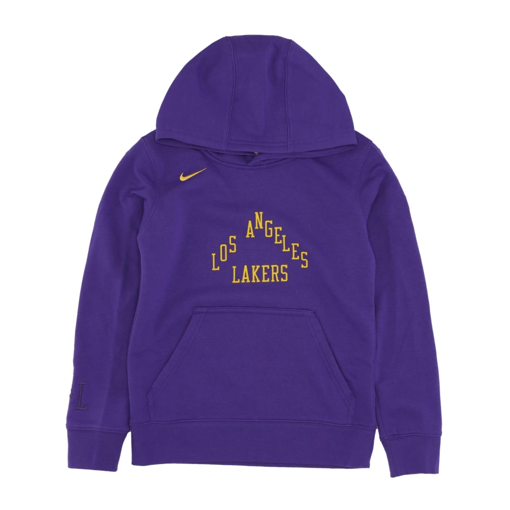 Nike NBA Streetwear Fleece Hoodie Purple Heren