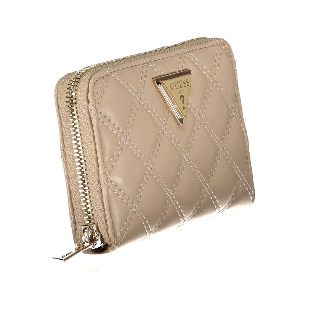 Guess Beige Polyethyleen Portemonnee Beige Dames