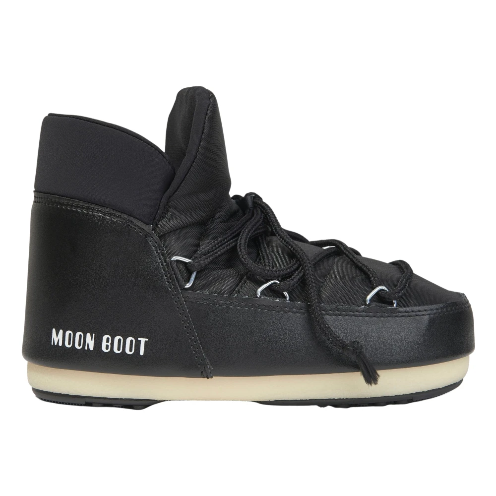 Moon Boot Unisex Kids Black Nylon Pumps - Kids Boots - 41 Eu - Kids