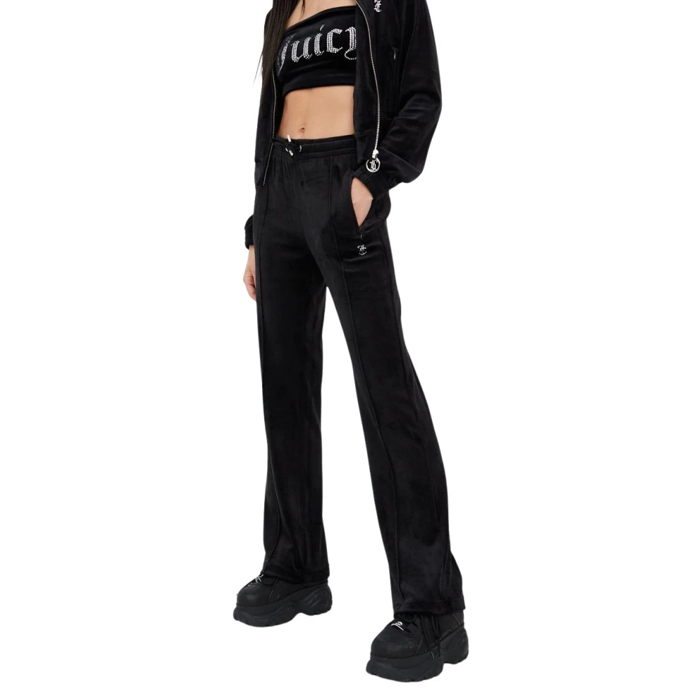 Juicy Couture Damen Schwarz Jogginghose Tina Jcapw045 Regular Fit - Bild 5