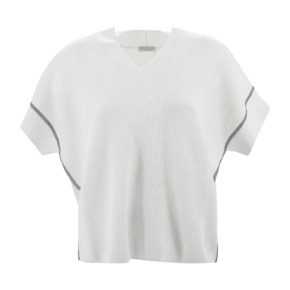 Knitwear > V-neck Knitwear - - Brunello Cucinelli - Modalova