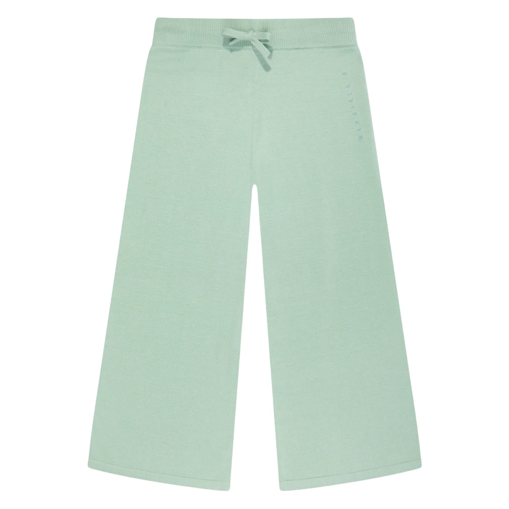 Mm6 Maison Margiela Unisex Kids Green Kids Culotte Trousers - Trousers - 12 Y - Kids