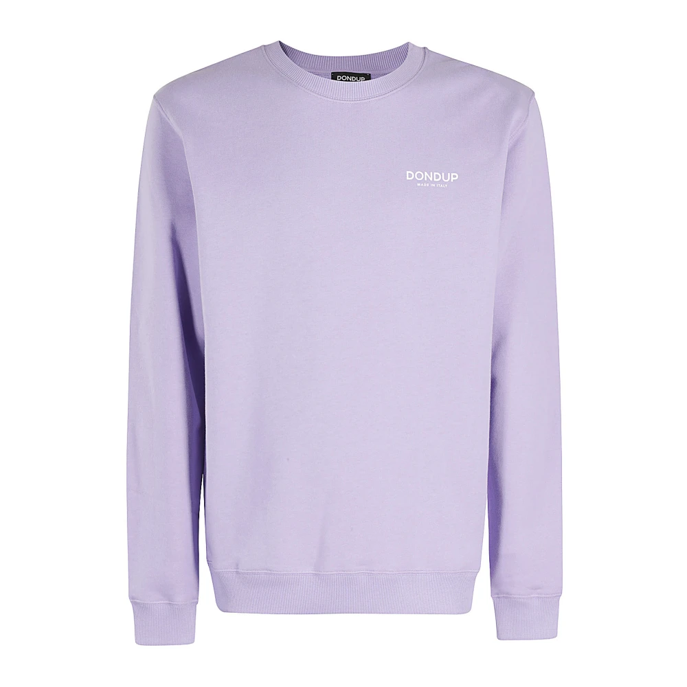 Dondup Stijlvolle Sweatshirt voor Mannen Purple Heren
