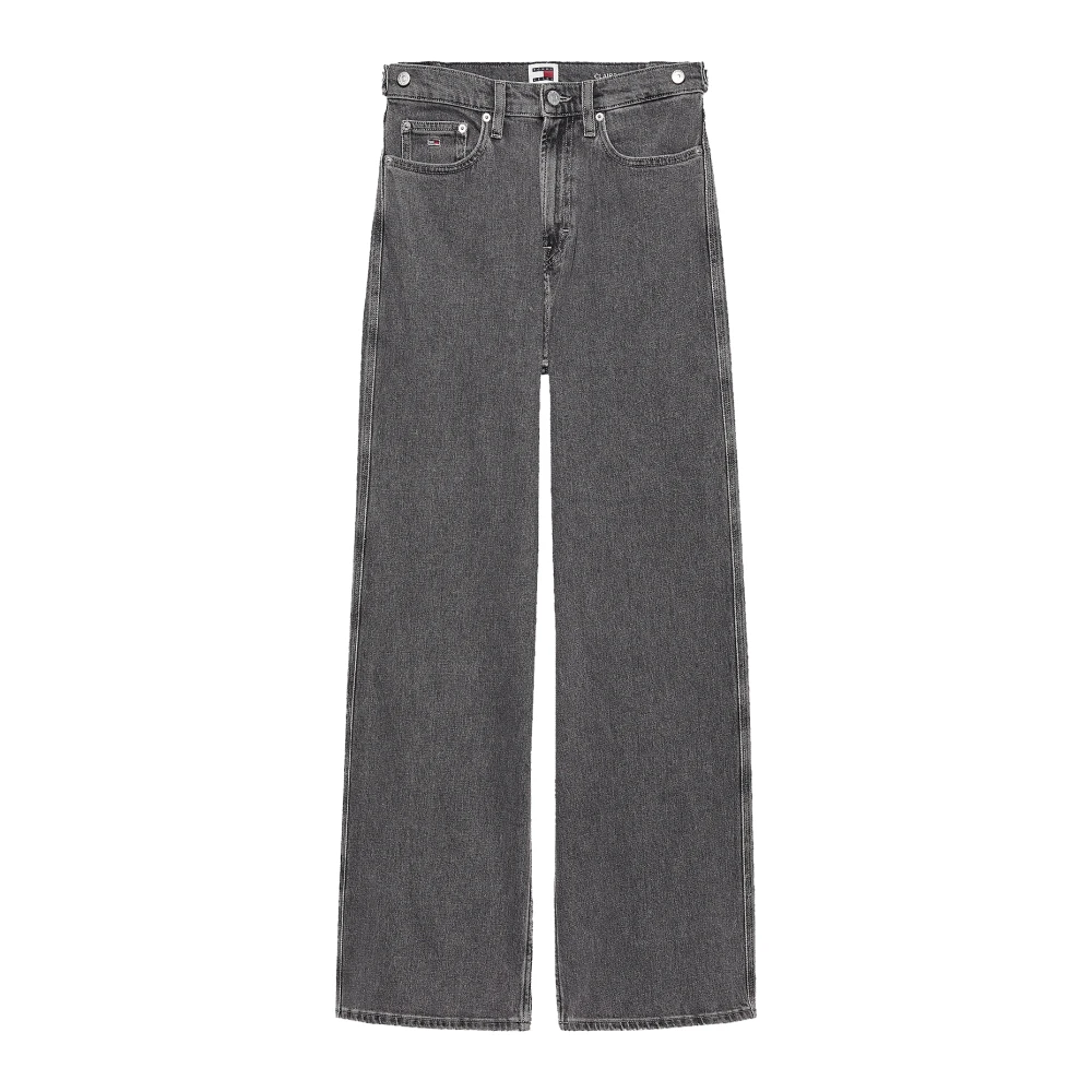 Tommy Jeans Casual Denim Broek voor Mannen Gray Dames
