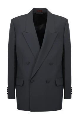 Double-breasted Technical Panama Jacket