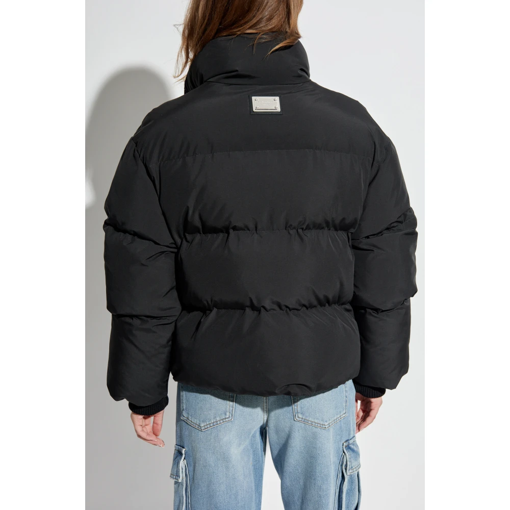 Dolce & Gabbana Donsjack Black Dames