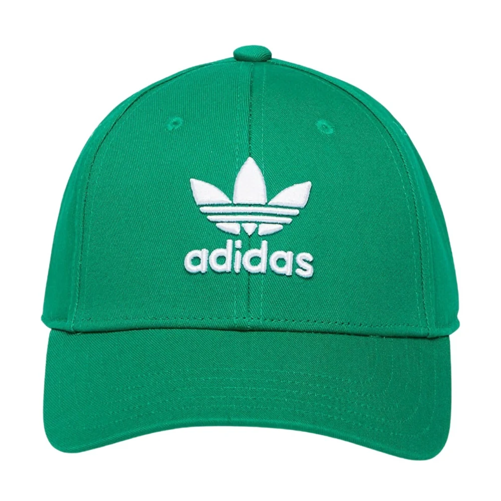 Adidas Originals Groene Trefoil Baseball Cap Green Unisex