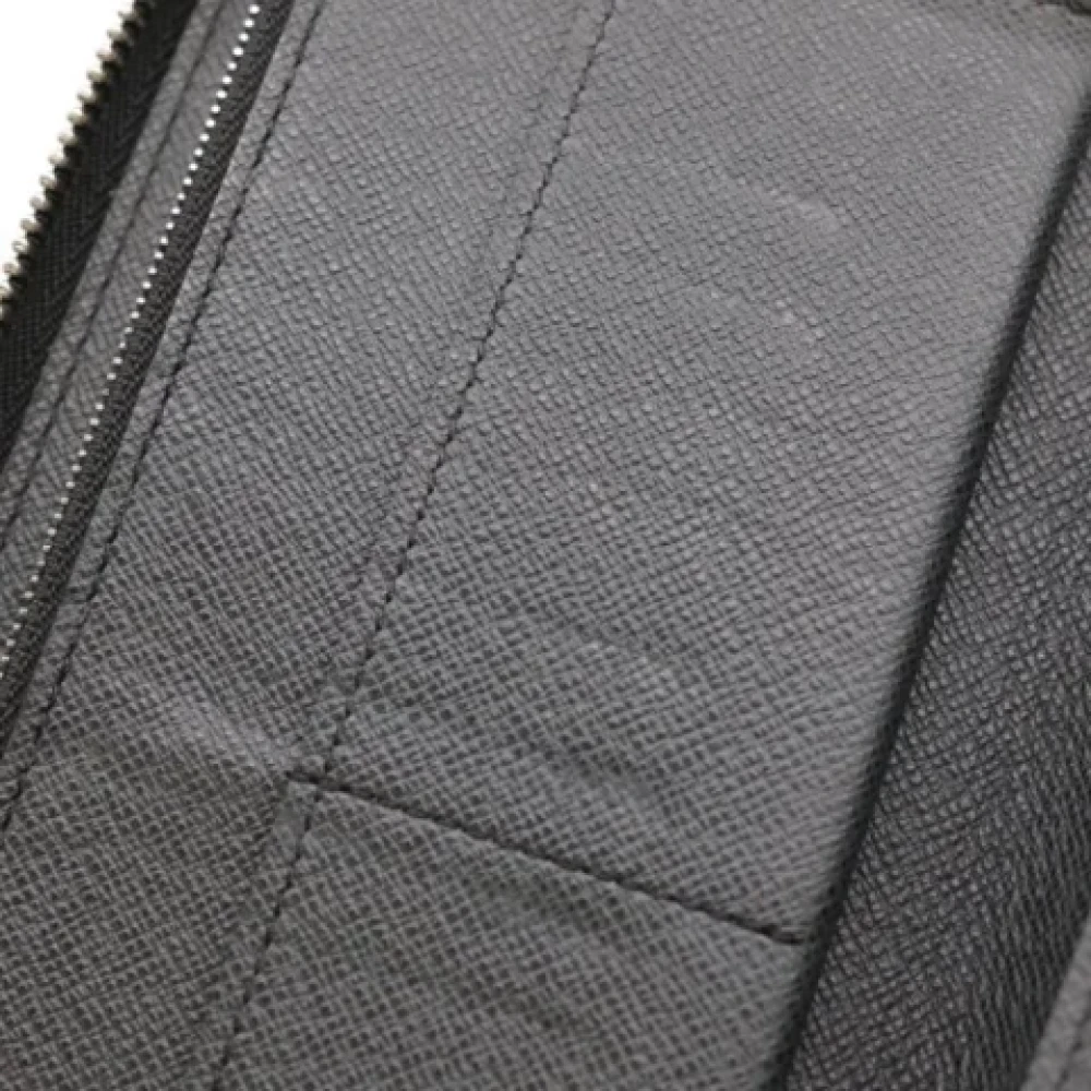Louis Vuitton Vintage Pre-owned Leather wallets Black Heren