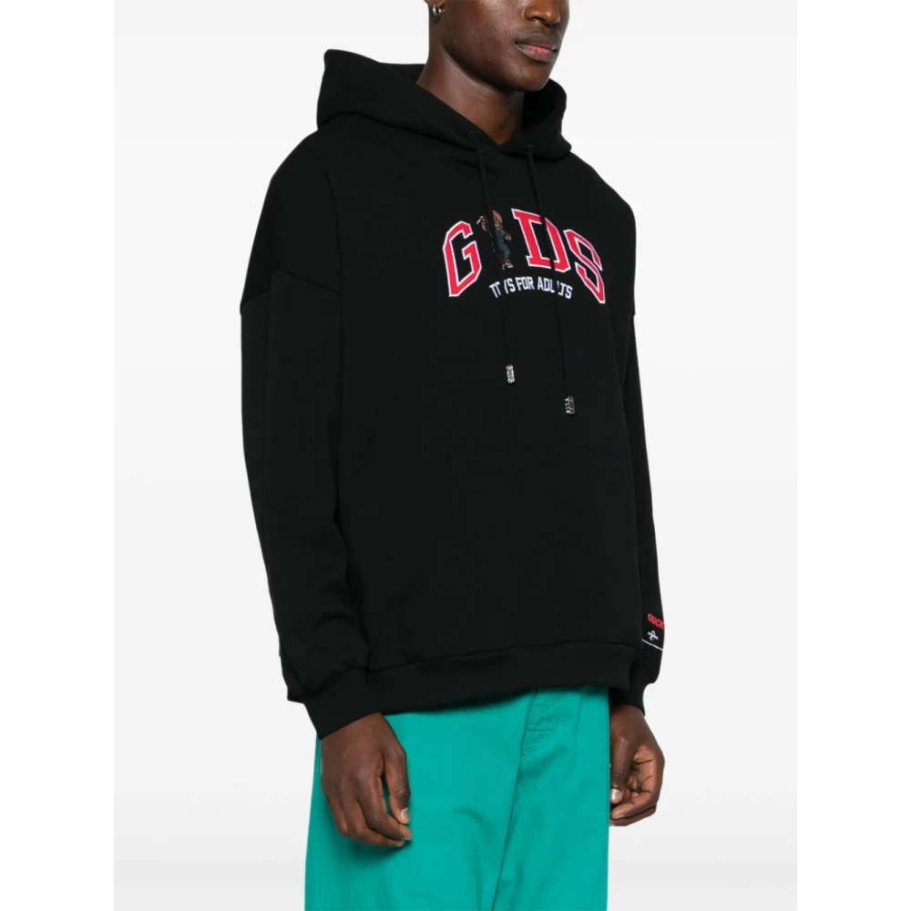 Gcds Zwarte Sweater Collectie Black Heren