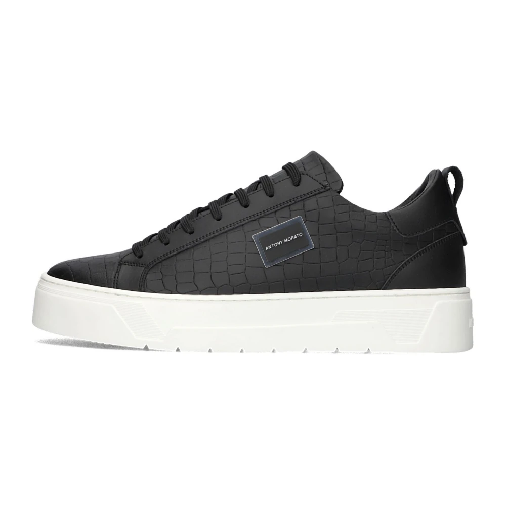 Antony Morato Herren Schwarz Schuhe, K, 43 Eugröße: