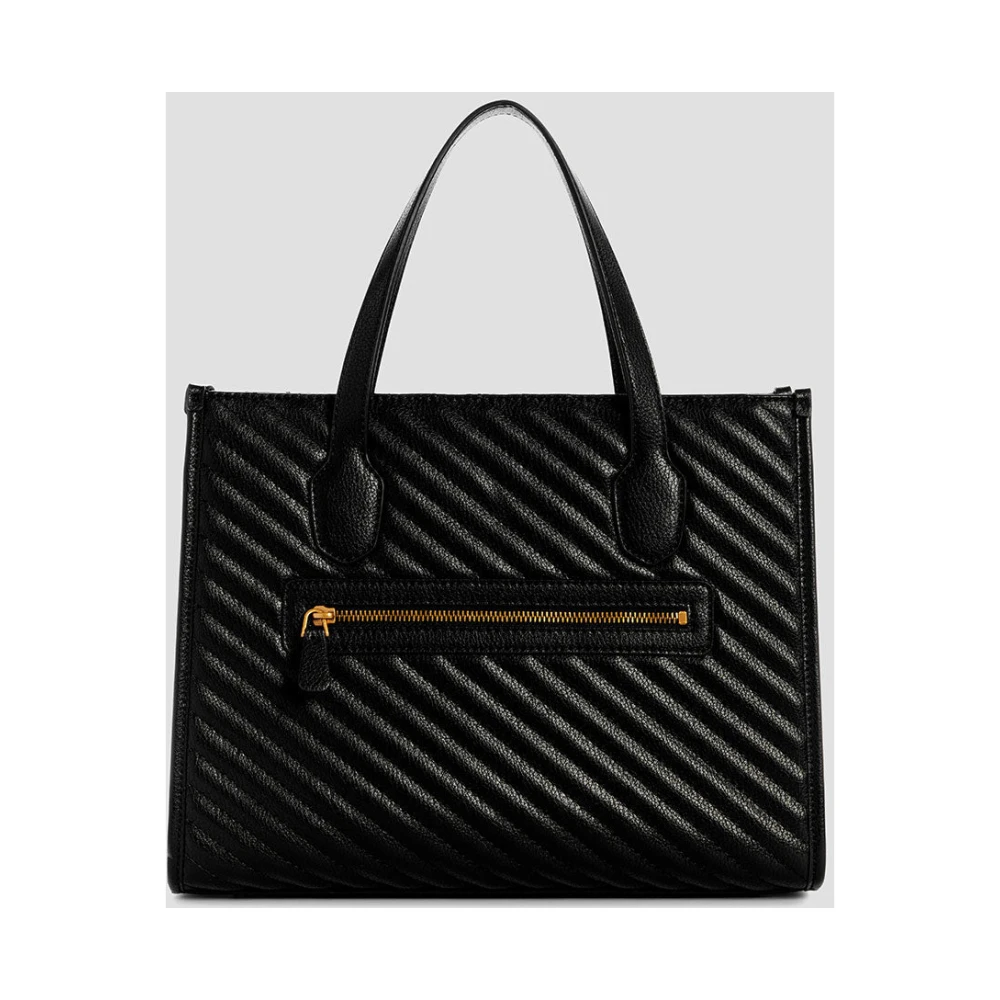 Guess Silvana 2 Compartiment Tote Tas Black Dames