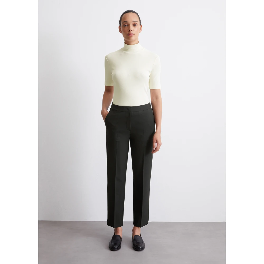 Marc O'Polo Cigaretbroek slim Black Dames