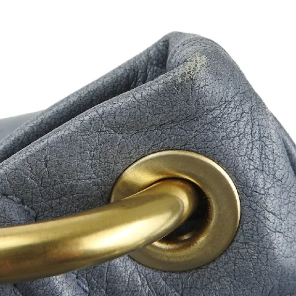 Bally Pre-owned Leather shoulder-bags Blue Dames