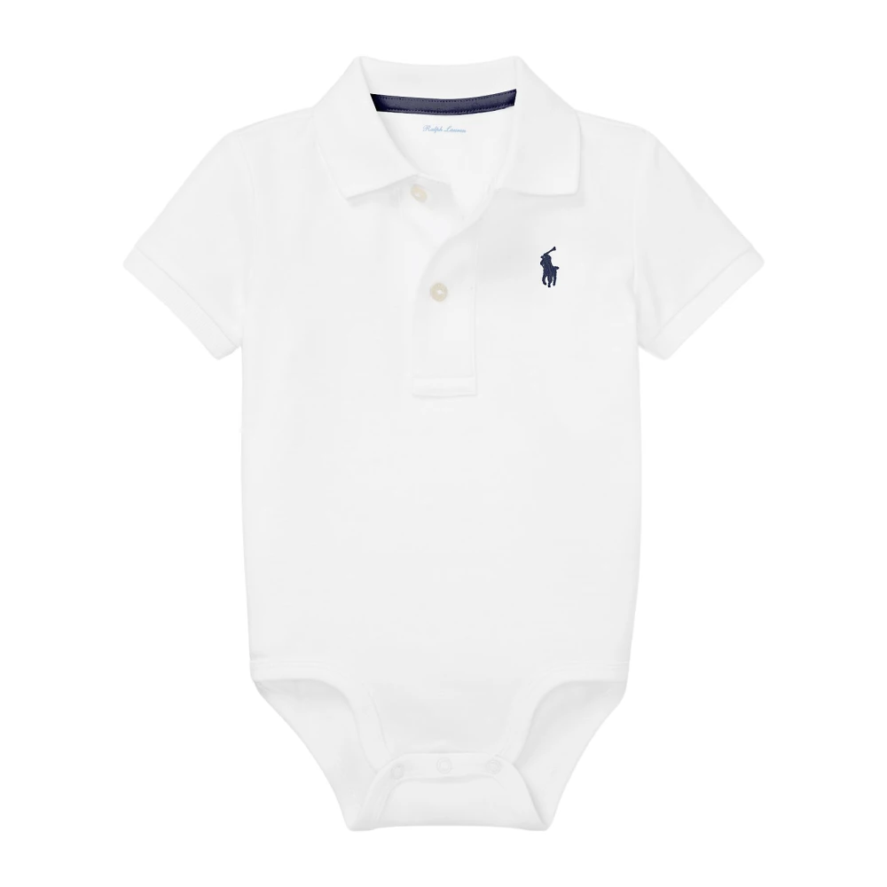 Ralph Lauren Boys White Polo Bodysuit